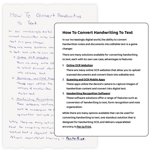 Preserve Textual Hierarchy & Formatting